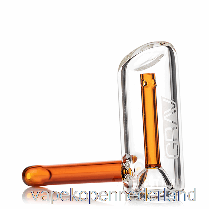 Vape Nederland Grav Mini Hamer Bubbler Amber Accent